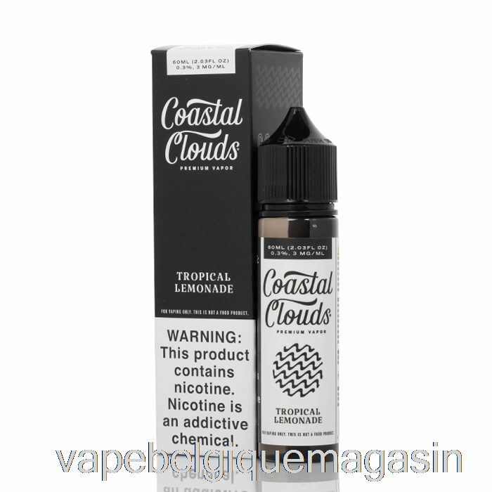 Vape Shop Bruxelles Limonade Tropicale - Coast Cloud Co. - 60 Ml 3 Mg